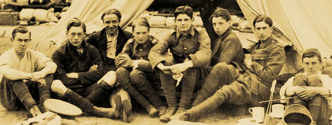 Alfred Sidney Sonny Mercer - Teenage soldiers in World War 1